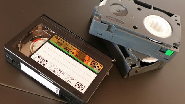 LTO tape media showing generational advancement in archive density and durability
